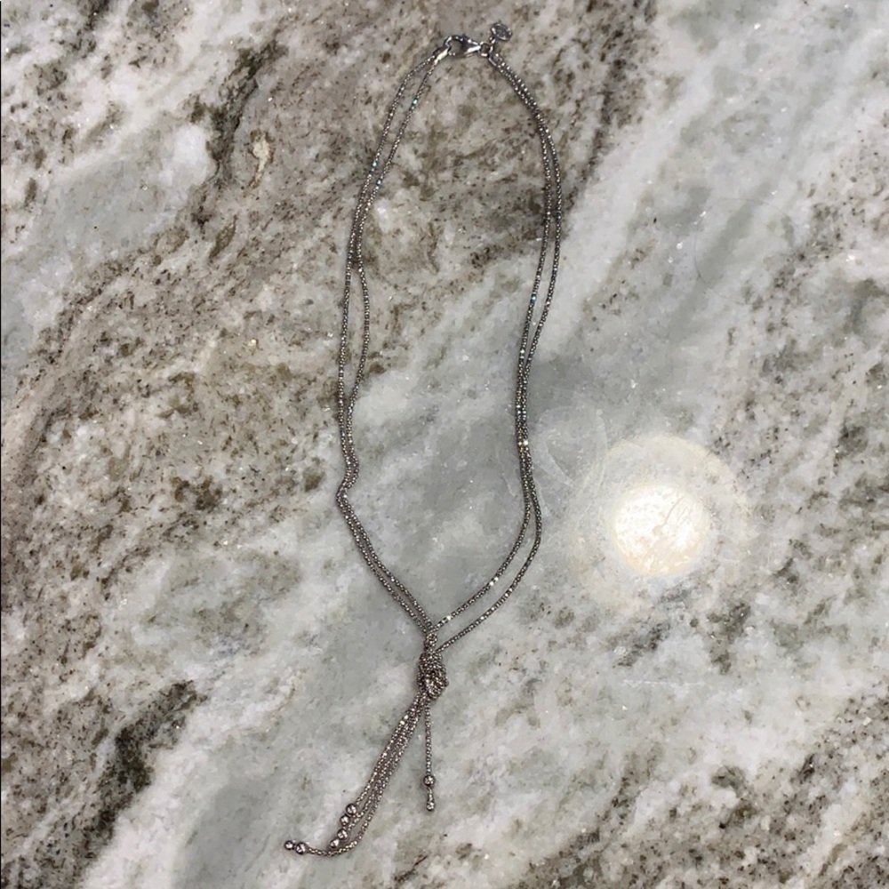 Silpada Sterling Silver Knot Necklace